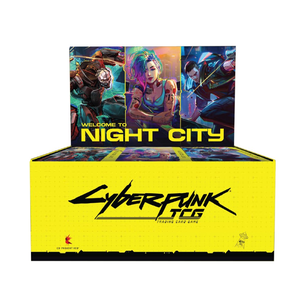 Cyberpunk TCG: Welcome to Night City Booster Box — main product image