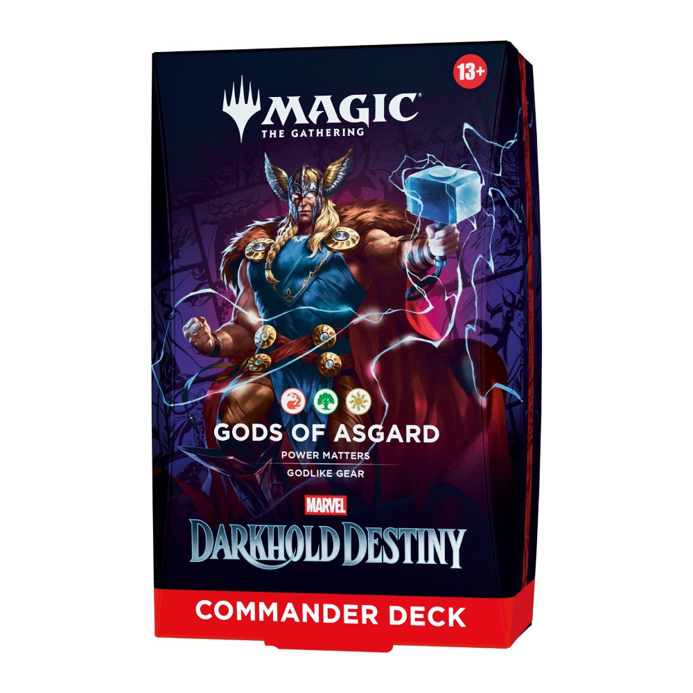 Magic: The Gathering – Marvel: Darkhold Destiny Commander Deck: Gods of Asgard — main product image