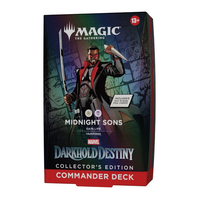 Magic: The Gathering – Marvel: Darkhold Destiny Commander Deck: Midnight Sons (Collector's Edition) — main product image
