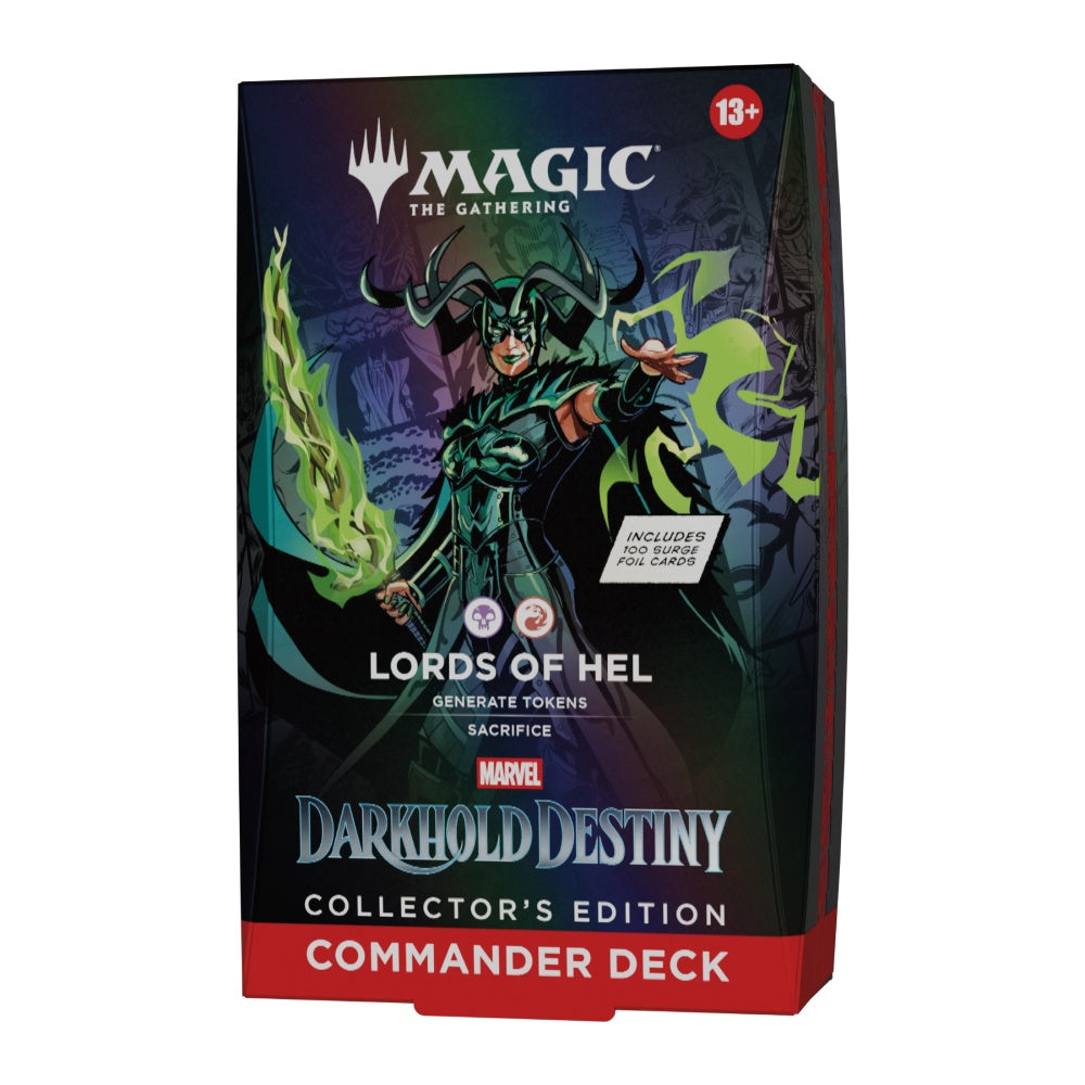 Magic: The Gathering – Marvel: Darkhold Destiny Commander Deck: Lords of Hel (Collector's Edition) — main product image