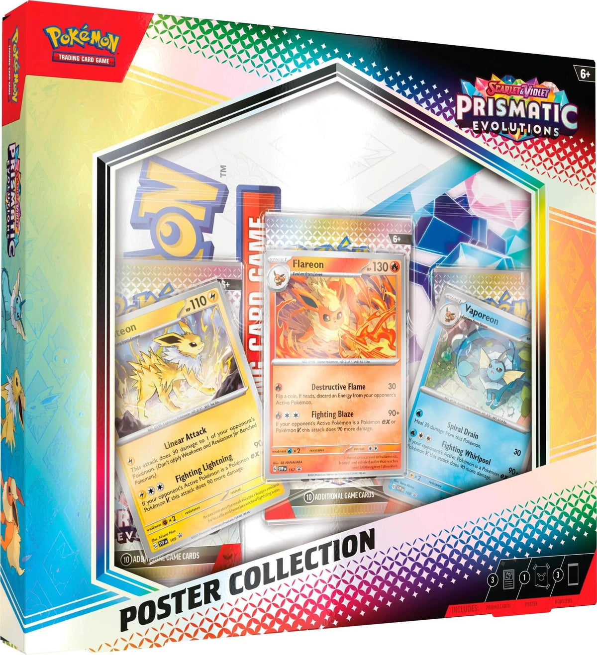 Pokémon TCG: Scarlet & Violet—Prismatic Evolutions Poster Collection — main product image