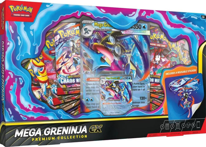 Pokémon TCG: Mega Greninja ex Premium Collection — main product image