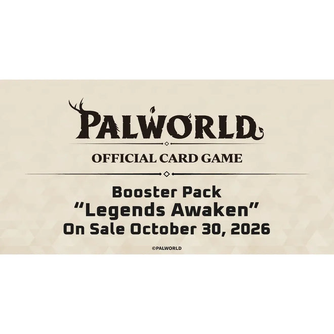 Palworld Official Card Game: Legends Awaken Booster Box (BP02)