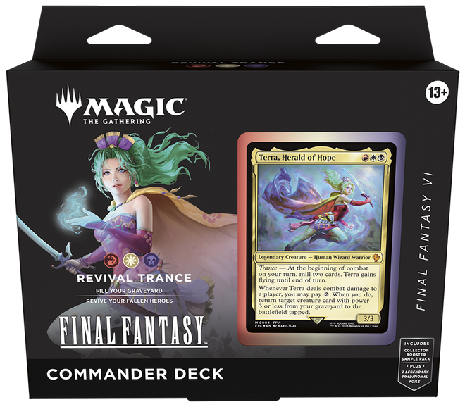 Magic: The Gathering – Final Fantasy Commander Deck: Revival Trance — main product image