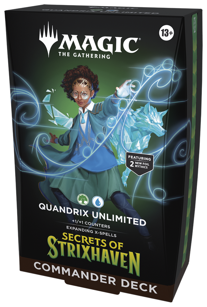 Magic: The Gathering – Secrets of Strixhaven Commander Deck: Quandrix Unlimited — main product image