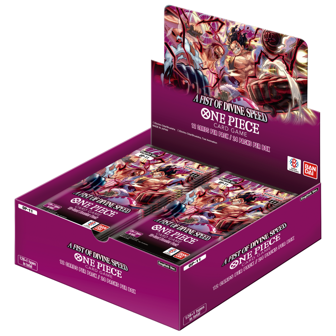 One Piece Card Game: A Fist of Divine Speed Booster Box (OP-11) — main product image