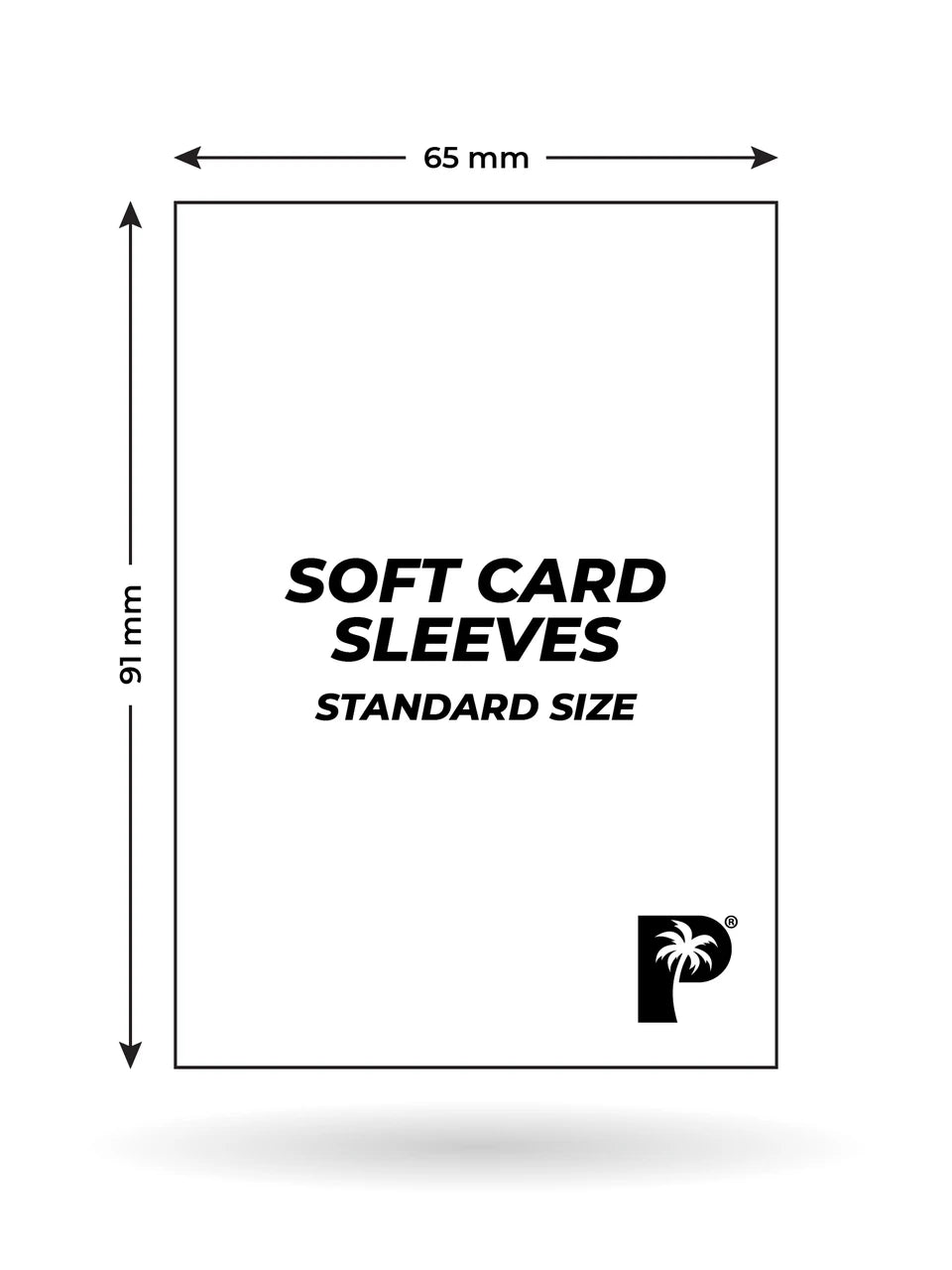 Palms Off Gaming: Soft Card Sleeves Standard Size (100 Pack) — product image