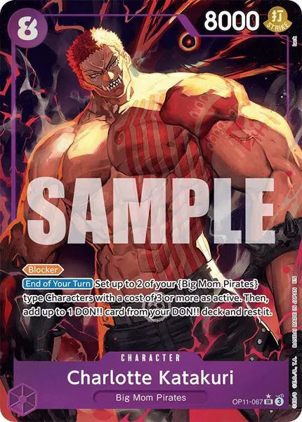 One Piece Card Game: Charlotte Katakuri (Alternate Art) (OP11-067)