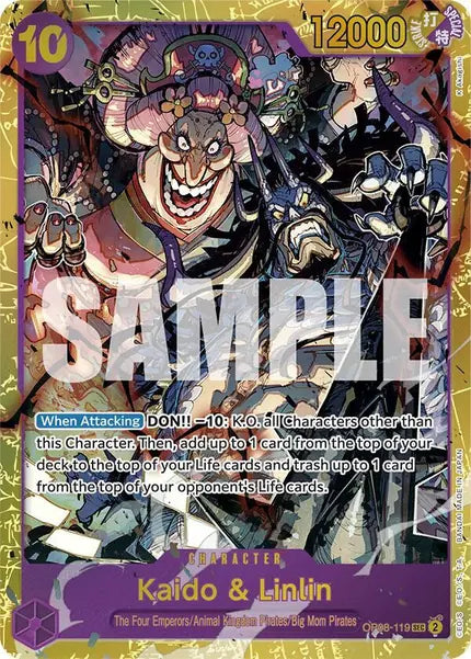 One Piece Card Game: Kaido & Linlin (OP08-119)