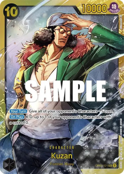 One Piece Card Game: Kuzan (OP02-121)