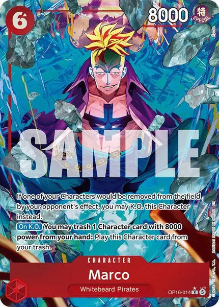 One Piece Card Game: Marco Alternate Art (OP16-014)