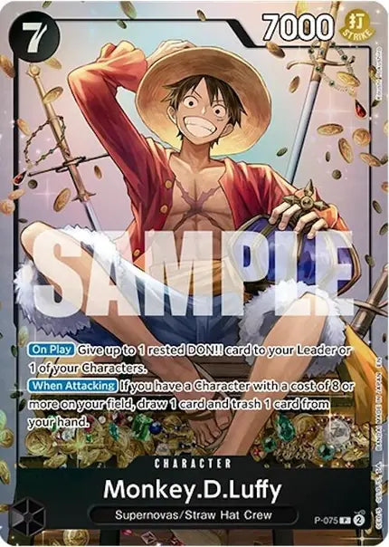 Monkey.D.Luffy (Tin Pack Set Vol. 2) (P-075)