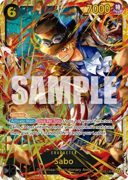 One Piece Card Game: Sabo (OP13-120)
