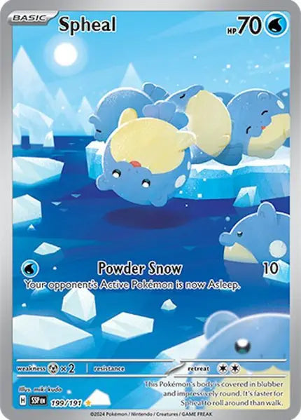 Spheal - 199/191 — SV08: Surging Sparks