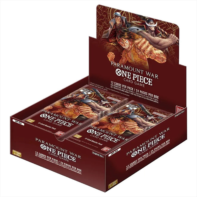 One Piece Card Game: Paramount War Booster Box (OP-02)