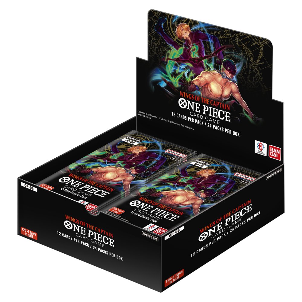 One Piece Card Game: Wings of the Captain Booster Box (OP-06) — box artwork
