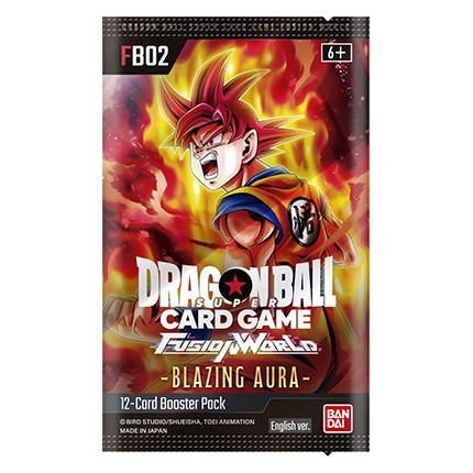 Dragon Ball Super Card Game: Fusion World Blazing Aura Booster Box (FB02)