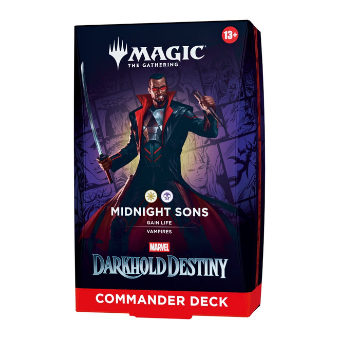 Magic: The Gathering – Marvel: Darkhold Destiny Commander Deck: Midnight Sons — main product image