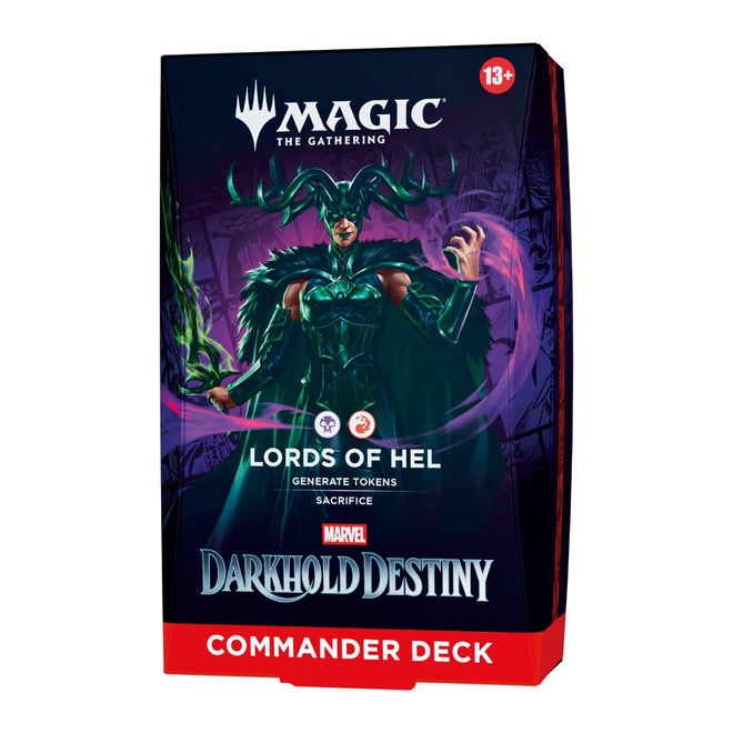Magic: The Gathering – Marvel: Darkhold Destiny Commander Deck: Lords of Hel — main product image