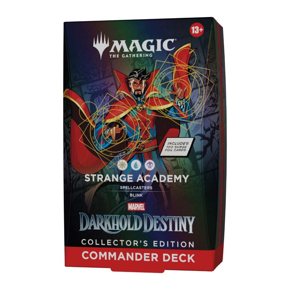 Magic: The Gathering – Marvel: Darkhold Destiny Commander Deck: Strange Academy (Collector's Edition) — main product image