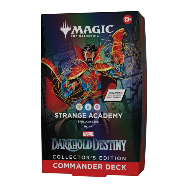 Magic: The Gathering – Marvel: Darkhold Destiny Commander Deck: Strange Academy (Collector's Edition) — main product image