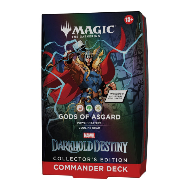 Magic: The Gathering – Marvel: Darkhold Destiny Commander Deck: Gods of Asgard (Collector's Edition) — main product image
