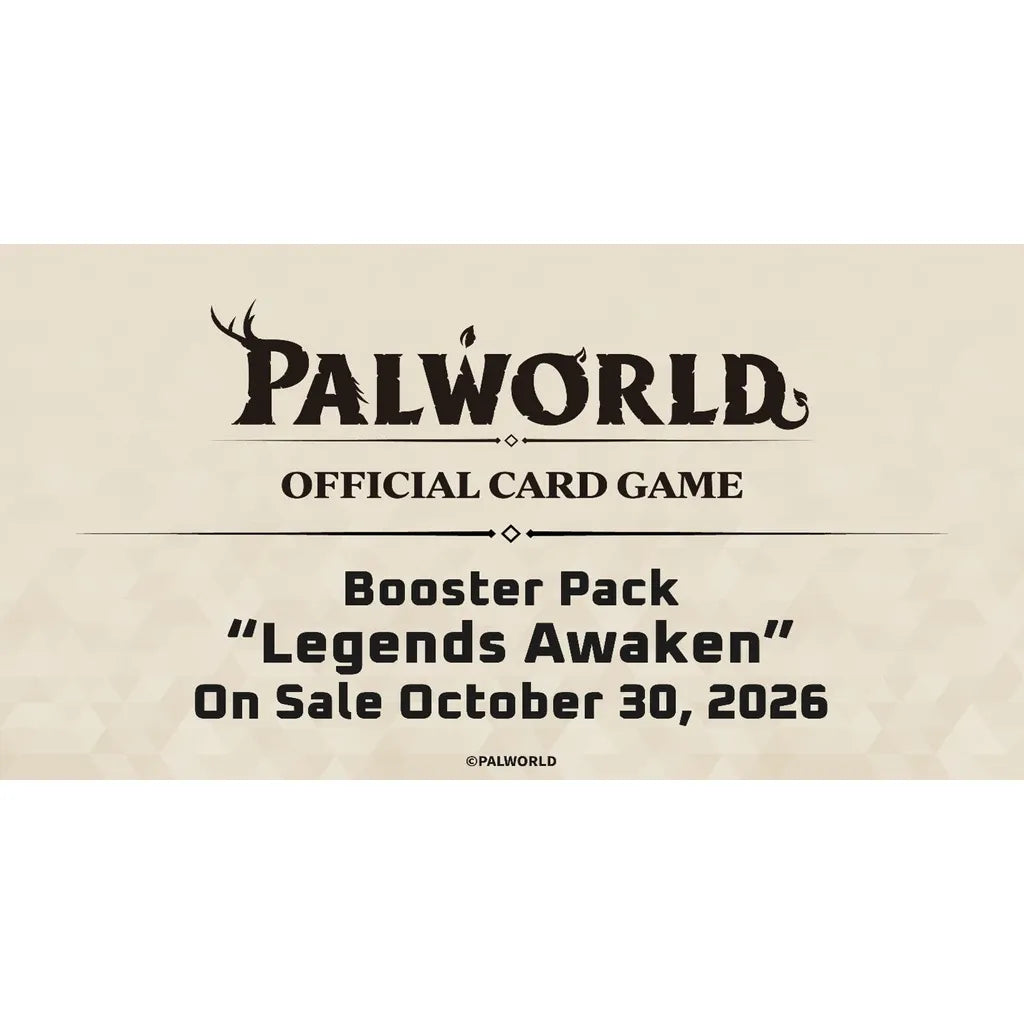 Palworld Official Card Game: Legends Awaken Booster Box (BP02)