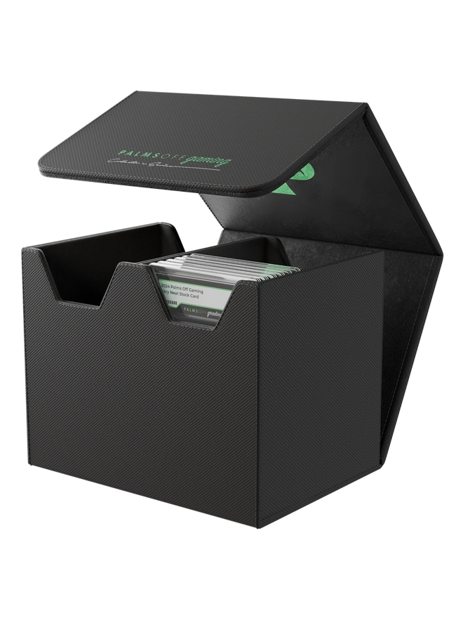 Palms Off Gaming: Collector's Series Graded Card Storage Case (Medium) – Black — main product image