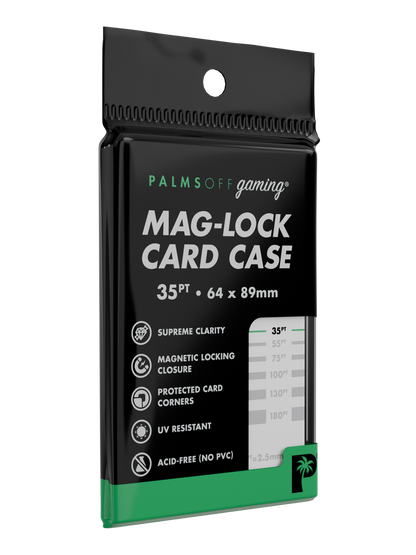 Palms Off Gaming: 35pt Mag-Lock Card Case — main product image