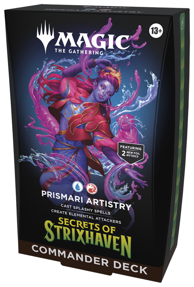 Magic: The Gathering – Secrets of Strixhaven Commander Deck: Prismari Artistry — main product image