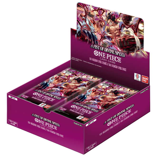 One Piece Card Game: A Fist of Divine Speed Booster Box (OP-11) — main product image