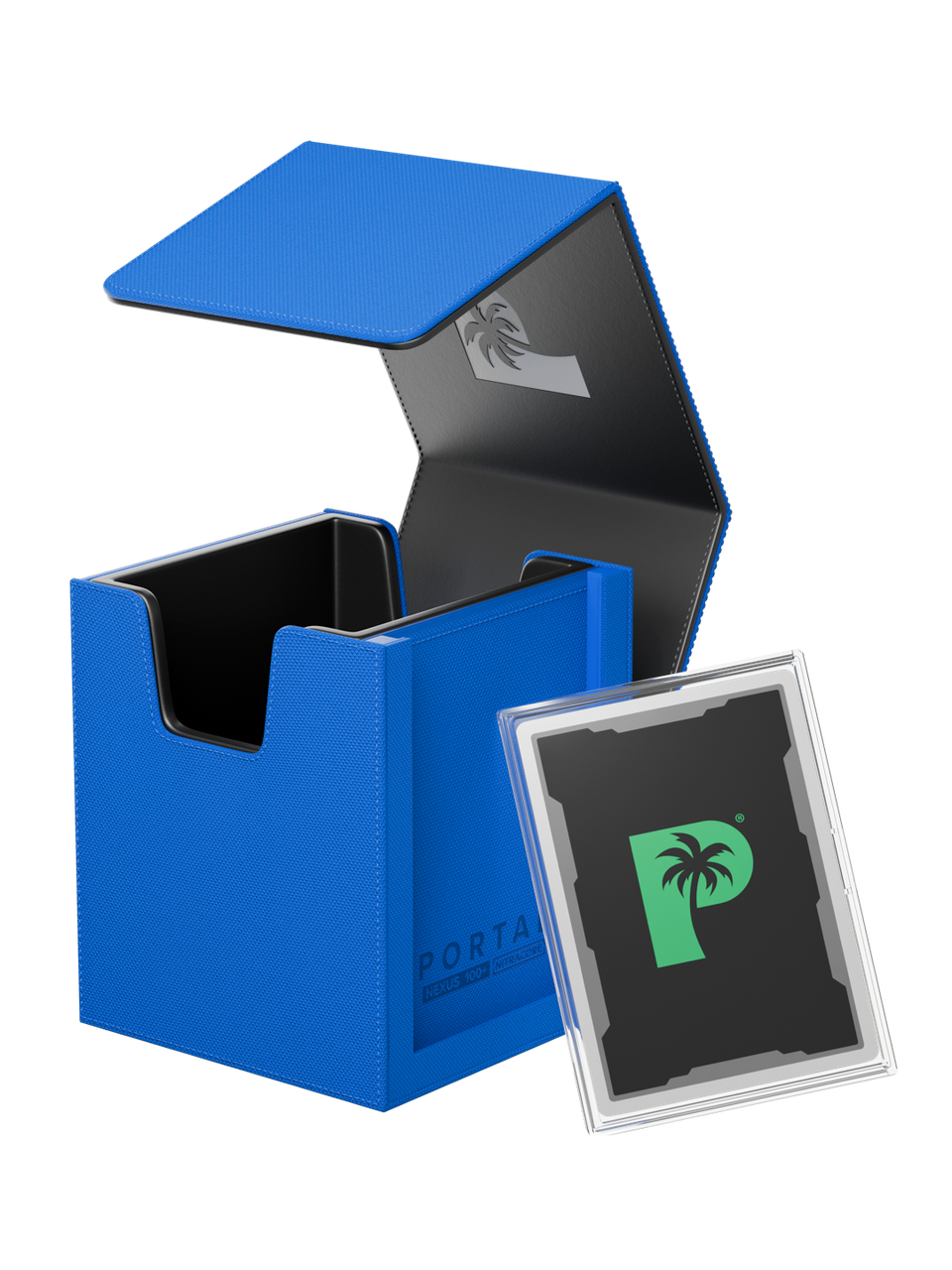 Palms Off Gaming: Portal Deck Box Nexus 100+ – Blue — main product image