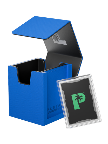 Palms Off Gaming: Portal Deck Box Nexus 100+ – Blue — main product image