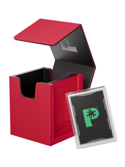 Palms Off Gaming: Portal Deck Box Nexus 100+ – Red — main product image
