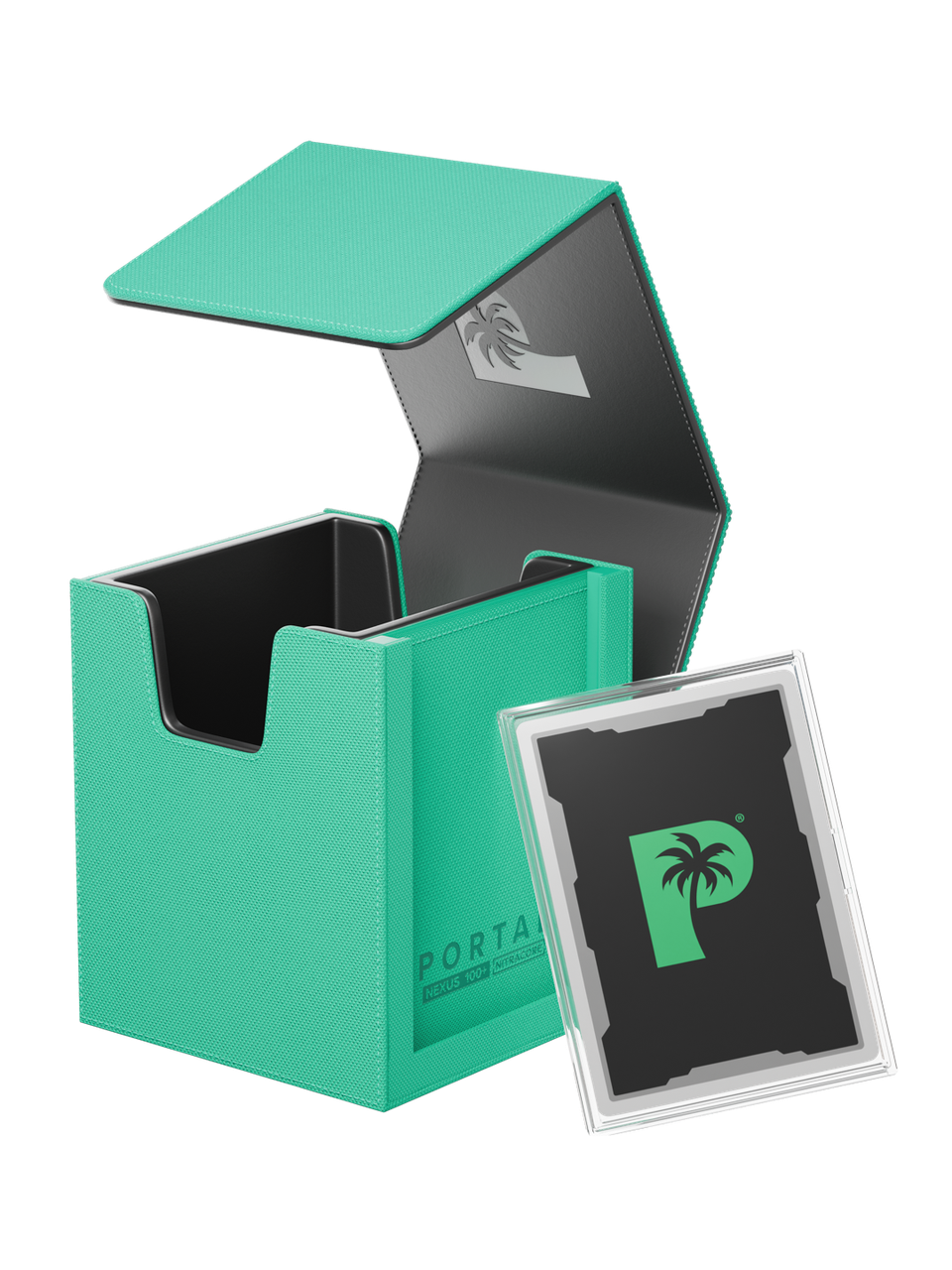 Palms Off Gaming: Portal Deck Box Nexus 100+ – Turquoise — main product image