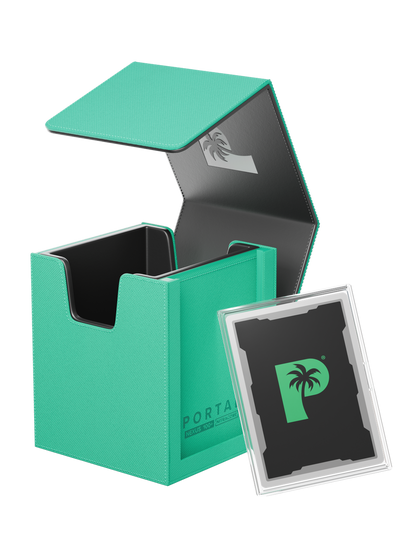 Palms Off Gaming: Portal Deck Box Nexus 100+ – Turquoise — main product image