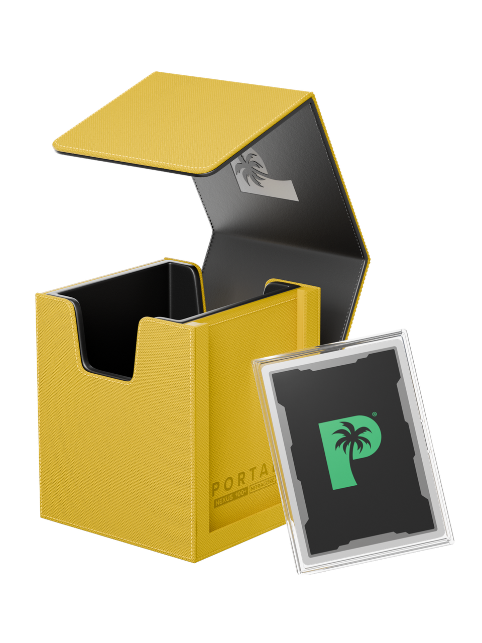 Palms Off Gaming: Portal Deck Box Nexus 100+ – Yellow — main product image