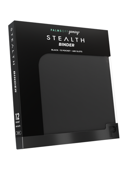 Palms Off Gaming: Stealth 12 Pocket Zip Binder