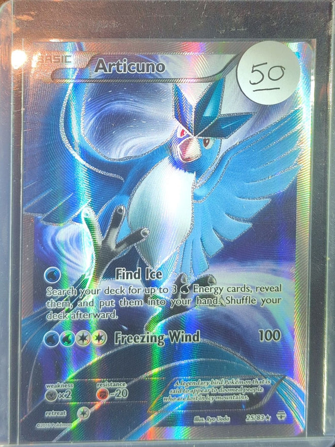 Pokémon TCG: Articuno (25/83) — photo of the actual card