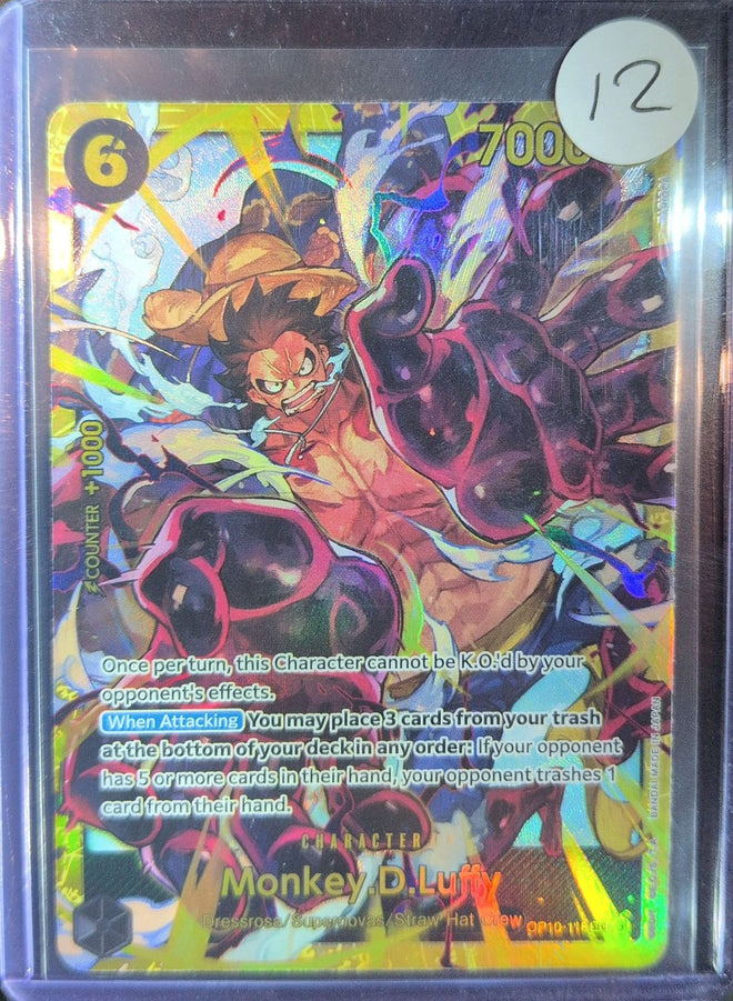 One Piece Card Game: Monkey.D.Luffy (OP10-118) — photo of the actual card