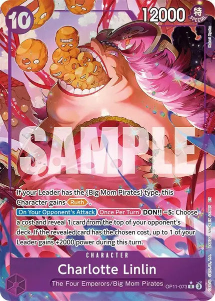 One Piece Card Game: Charlotte Linlin (Alternate Art) (OP11-073)