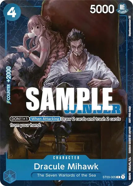 One Piece Card Game: Dracule Mihawk (Winner Pack Vol. 4) (ST03-005)