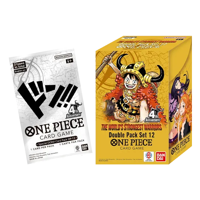 One Piece Card Game DP-12 Double Pack Set 12 with special DON!! card pack