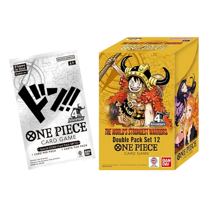 One Piece Card Game DP-12 Double Pack Set 12 with special DON!! card pack