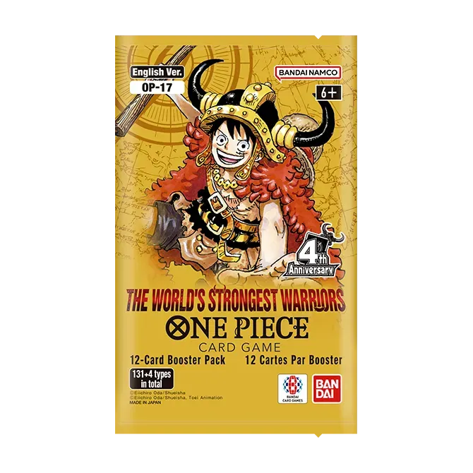 One Piece Card Game OP-17 The World's Strongest Warriors booster pack
