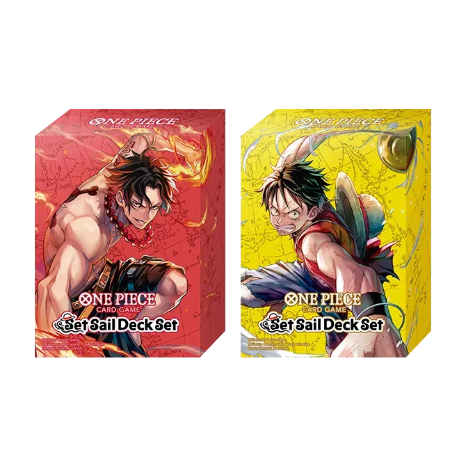 One Piece Card Game: Set Sail Deck Set (SD-01) — deck cases