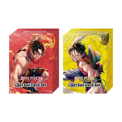 One Piece Card Game: Set Sail Deck Set (SD-01) — deck cases