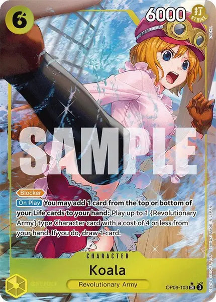 One Piece Card Game: Koala (Parallel) (OP09-103)