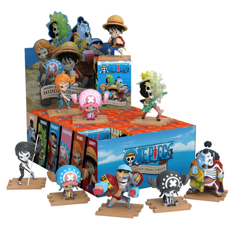 Mighty Jaxx: Freeny's Hidden Dissectibles – One Piece (Series 2) Display — main product image