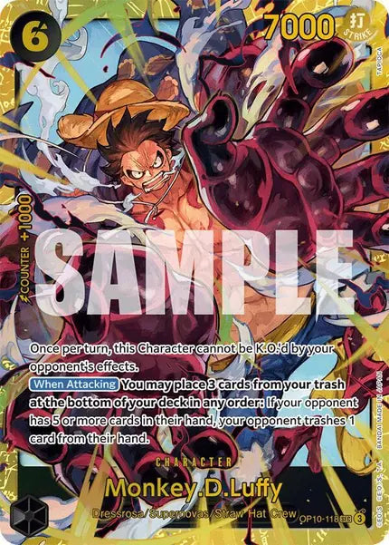 One Piece Card Game: Monkey.D.Luffy (OP10-118)